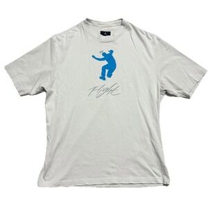 NIKE AIR JORDAN X Union LA Logo T- Shirt‎ Adult Size Medium Gray Flight Shirt